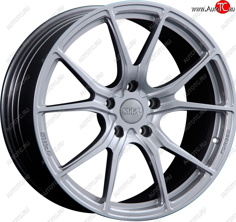 43 319 р. Кованый диск Slik PREMIUM L-916 9.0x19   (Графит глянцевый (GM))  с доставкой в г. Керчь