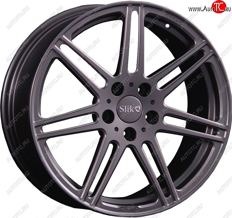 43 319 р. Кованый диск Slik PREMIUM L-917 8.5x19   (Темный хром (DC))  с доставкой в г. Керчь