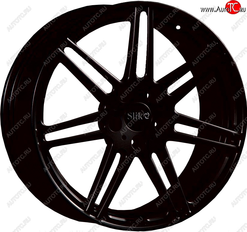43 319 р. Кованый диск Slik PREMIUM L-917 8.5x19   (Черный глянцевый (BK))  с доставкой в г. Керчь