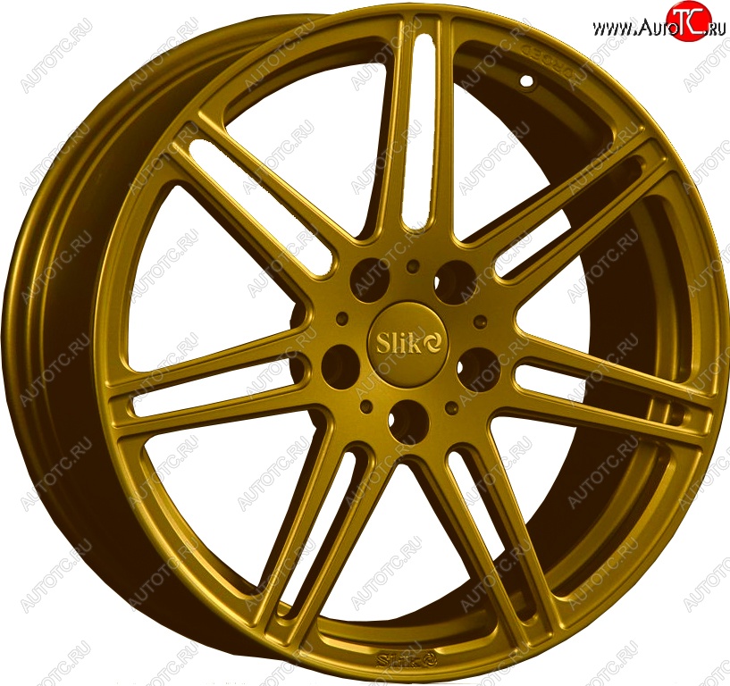 43 319 р. Кованый диск Slik PREMIUM L-917 8.5x19   (Ярко желтый RAL1021 (YELLOW))  с доставкой в г. Керчь