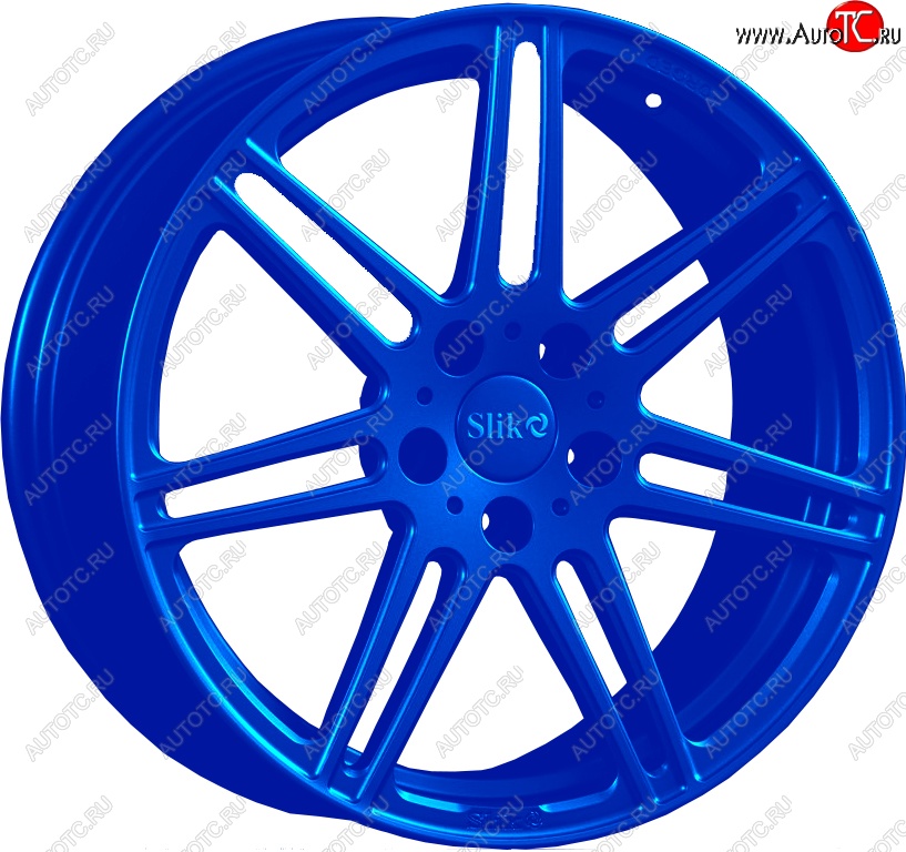 43 319 р. Кованый диск Slik PREMIUM L-917 8.5x19   (Candy синий (Candy BLUE))  с доставкой в г. Керчь