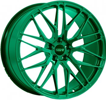 Кованый диск Slik PREMIUM L-918 9.0x19  (Candy изумрудно-зеленый (Candy Green))