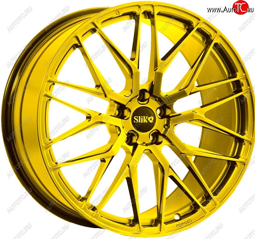 44 999 р. Кованый диск Slik PREMIUM L-918 9.0x19   (Candy ярко-желтый (Candy YELLOW))  с доставкой в г. Керчь