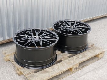 44 999 р. Кованый диск Slik PREMIUM L-918 9.0x19   (Темный хром (DC))  с доставкой в г. Керчь. Увеличить фотографию 3