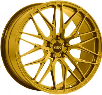 Кованый диск Slik PREMIUM L-918 9.0x19  (Ярко желтый RAL1021 (YELLOW))