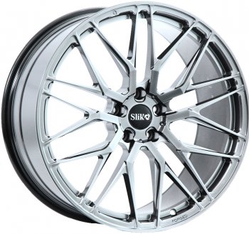 Кованый диск Slik PREMIUM L-918 9.0x19  (Ярко-блестящее серебро (HPB))