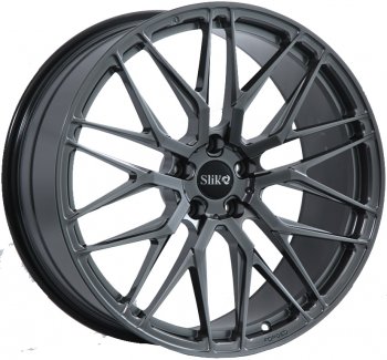 Кованый диск Slik PREMIUM L-918 9.0x19  (Графит глянцевый (GM))