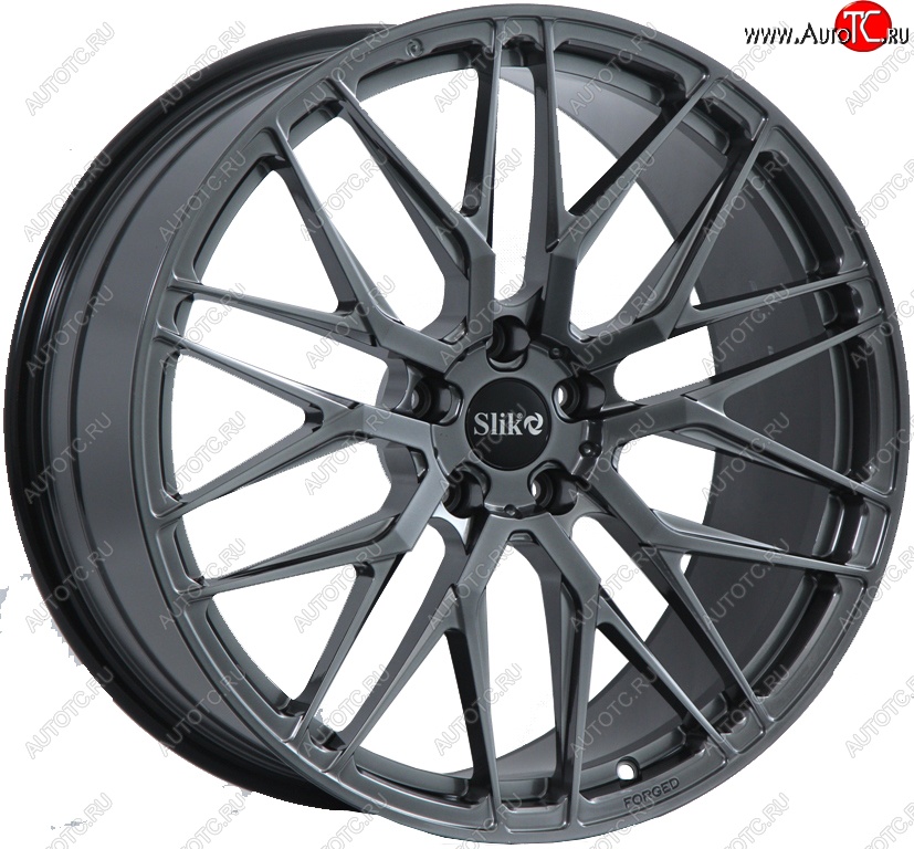 44 999 р. Кованый диск Slik PREMIUM L-918 9.0x19   (Графит глянцевый (GM))  с доставкой в г. Керчь