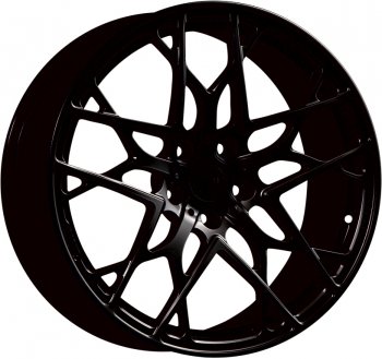 Кованый диск Slik PREMIUM L-934 9.0x19  (Черный глянцевый (BK))