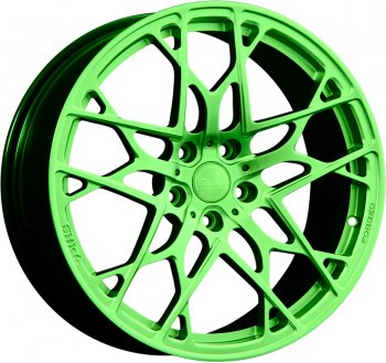 Кованый диск Slik PREMIUM L-934 9.0x19  (RAL 6038 ярко-зеленый (6038))