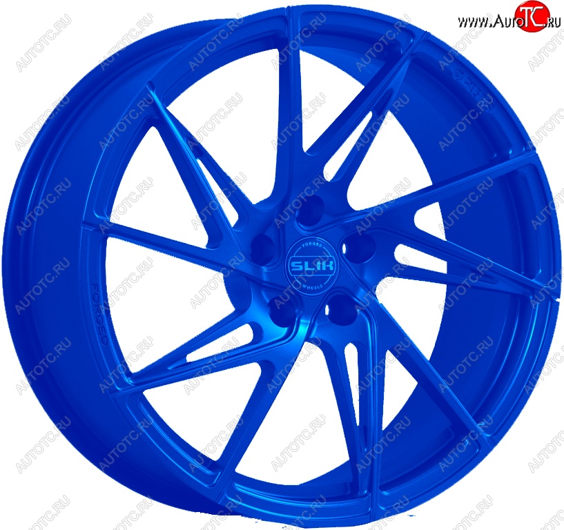 43 319 р. Кованый диск Slik PREMIUM L-936 8.5x19   (Candy синий (Candy BLUE))  с доставкой в г. Керчь