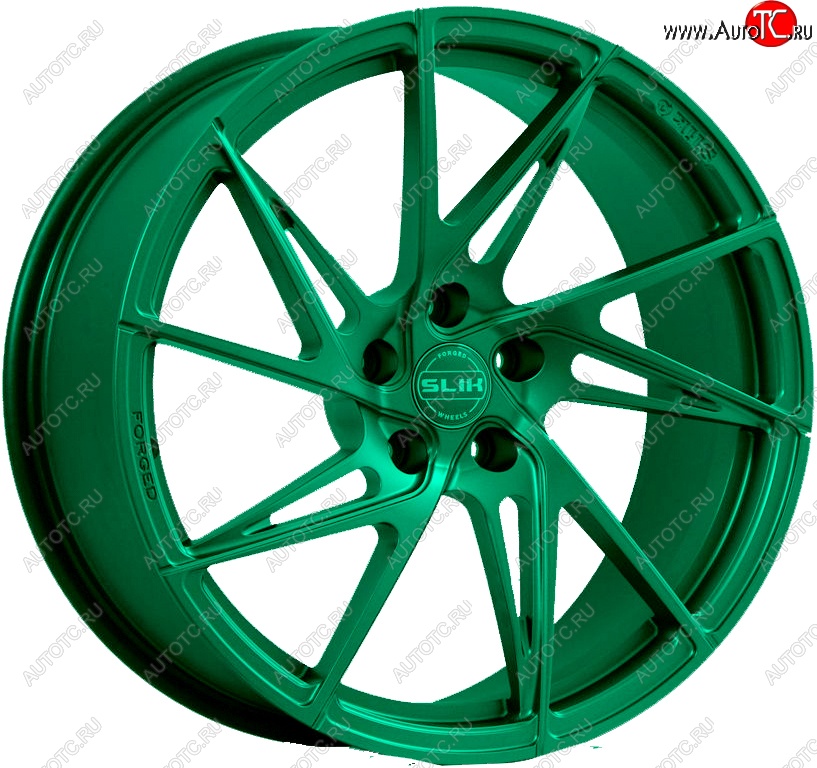 44 999 р. Кованый диск Slik PREMIUM L-936 9.0x19   (Candy изумрудно-зеленый (Candy Green))  с доставкой в г. Керчь