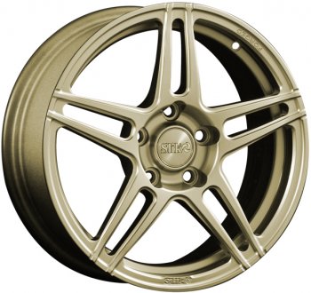 Кованый диск Slik premium R16x6.5 RAL Золотой (G) 6.5x16 Audi A4 B7 универсал (2004-2009) 5x112.0xDIA57.1xET42.0