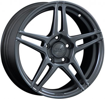 Кованый диск Slik premium R16x6.5 RAL Графит глянцевый (GM) 6.5x16  (Цвет: GM)