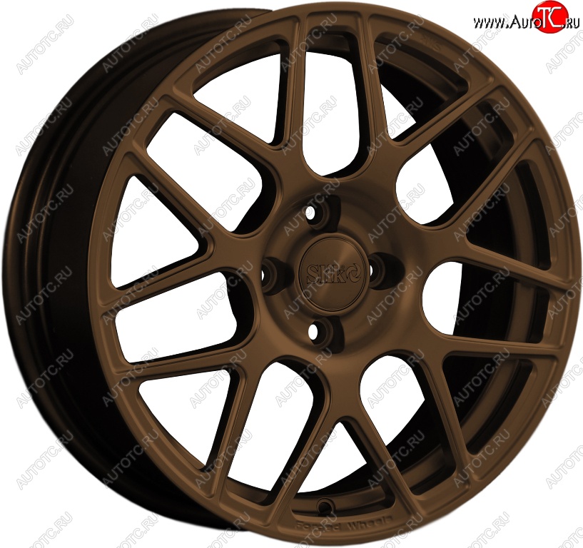 19 449 р. Кованый диск Slik premium R16x6.5 Коньячная бронза. Глянец (BRZCGN) 6.5x16   (Цвет: BRZCGN)  с доставкой в г. Керчь