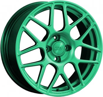Кованый диск Slik premium R16x6.5 Candy Green изумрудно-зеленый 6.5x16  (Цвет: Candy Green изумрудно-зеленый 6.5x16)