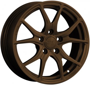Кованый диск Slik premium R16x6.5 Коньячная бронза. Матовый (MBRZCGN) 6.5x16  (Цвет: MBRZCGN)