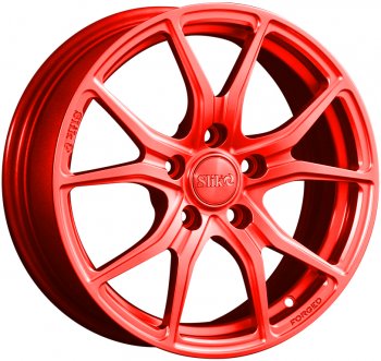 Кованый диск Slik premium R16x6.5 Candy алый 6.5x16  (Цвет: Candy алый 6.5x16)