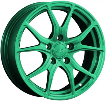 Кованый диск Slik premium R16x6.5 Candy Green изумрудно-зеленый 6.5x16  (Цвет: Candy Green изумрудно-зеленый 6.5x16)