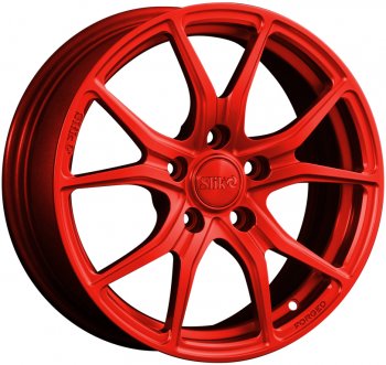 Кованый диск Slik premium R16x6.5 Candy RED красный 6.5x16  (Цвет: Candy RED красный 6.5x16)