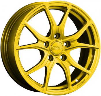 Кованый диск Slik premium R16x6.5 Candy YELLOW ярко-желтый 6.5x16  (Цвет: Candy YELLOW ярко-желтый 6.5x16)
