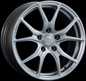 Кованый диск Slik premium R16x6.5 Серебристый светлый (S16) 6.5x16  (Цвет: S16)