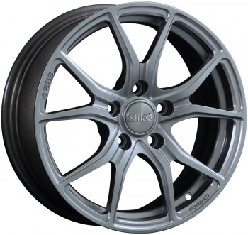 Кованый диск Slik premium R16x6.5 Серебристый тёмный (S25) 6.5x16  (Цвет: S25)