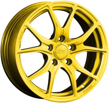 Кованый диск Slik premium R16x6.5 Ярко желтый RAL 1021 (YELLOW) 6.5x16  (Цвет: YELLOW)