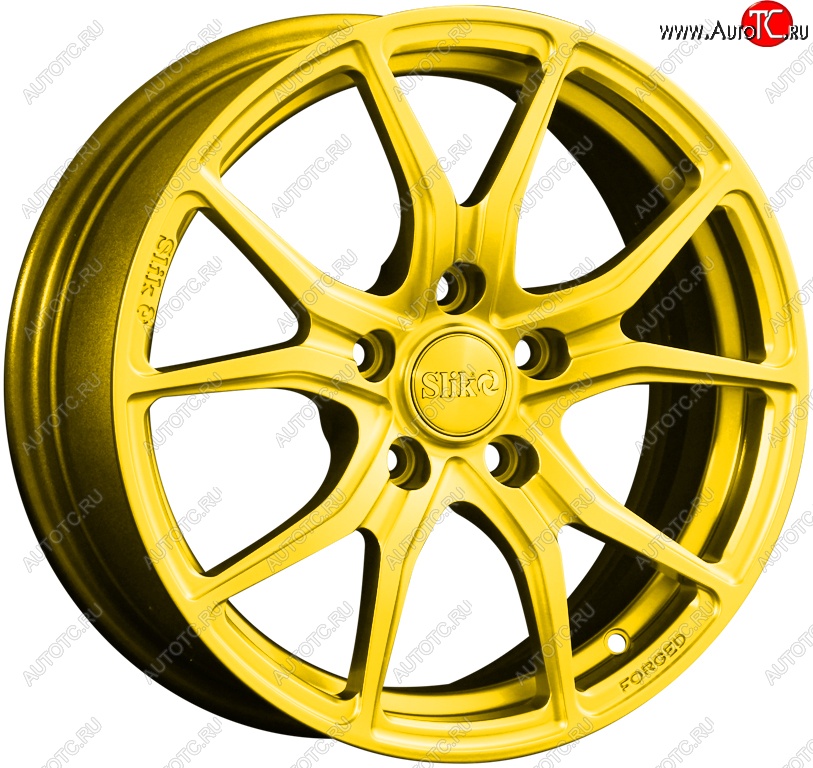 19 449 р. Кованый диск Slik premium R16x6.5 Ярко желтый RAL 1021 (YELLOW) 6.5x16   (Цвет: YELLOW)  с доставкой в г. Керчь