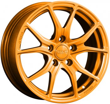 Кованый диск Slik premium R16x6.5 Ярко-оранжевый (ORANGE) 6.5x16  (Цвет: ORANGE)