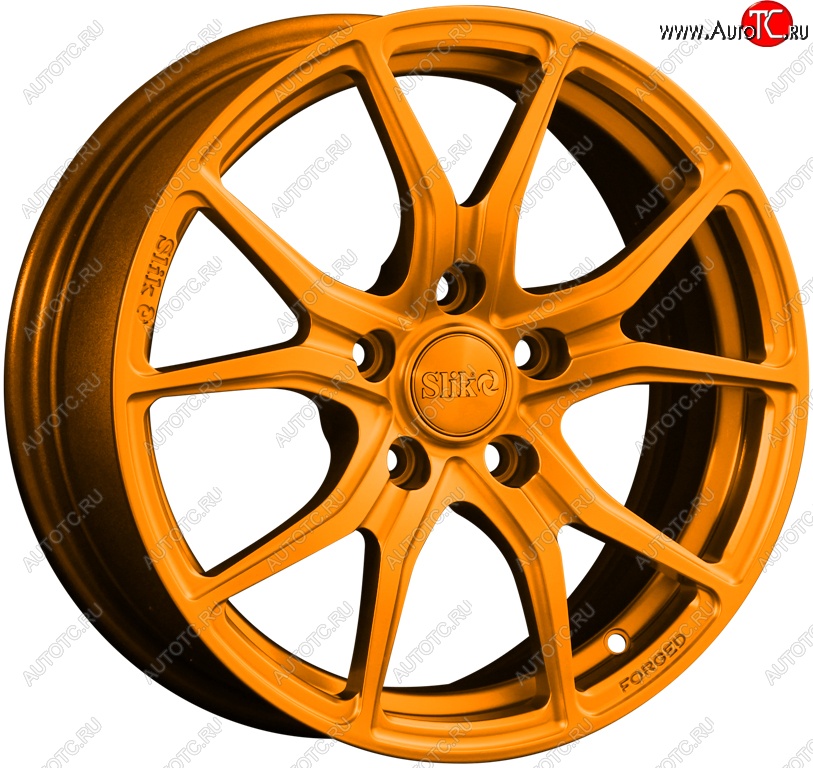 19 449 р. Кованый диск Slik premium R16x6.5 Candy Медно-оранжевый матовый 6.5x16   (Цвет: Candy Медно-оранжевый матовый 6.5x16)  с доставкой в г. Керчь