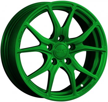 Кованый диск Slik premium R16x6.5 Зеленый (GREEN) 6.5x16  (Цвет: GREEN)