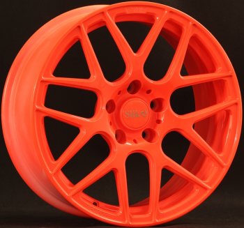 Кованый диск Slik premium R17x7.5 Candy алый 7.5x17  (Цвет: Candy алый 7.5x17)