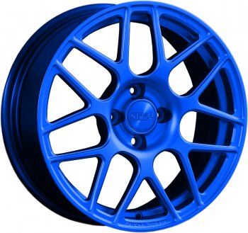 Кованый диск Slik premium R17x7.5 Candy BLUE синий 7.5x17  (Цвет: Candy BLUE синий 7.5x17)