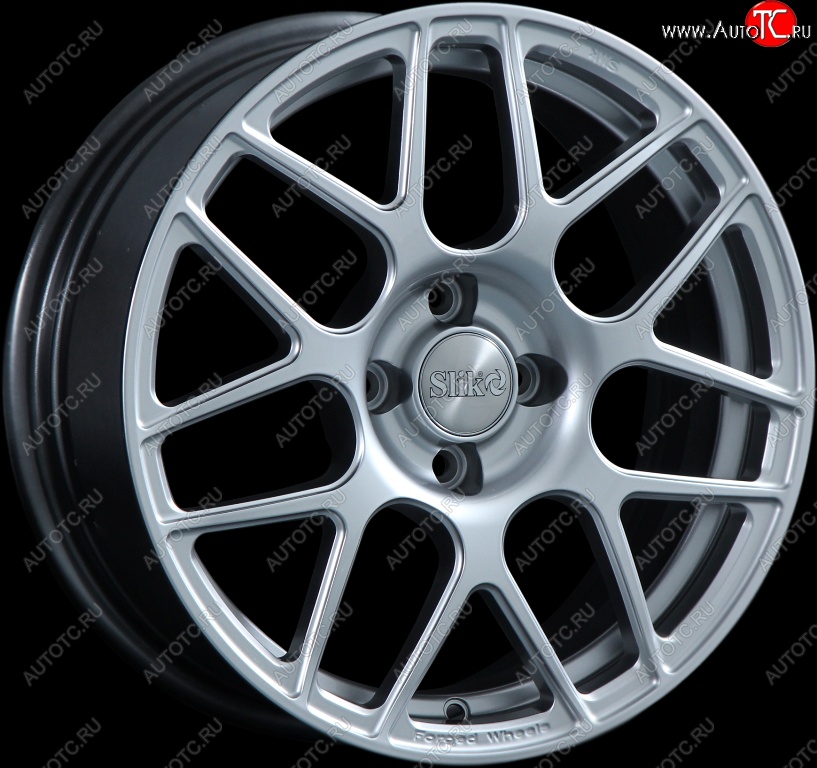 25 999 р. Кованый диск Slik premium R17x7.5 Серебристый светлый (S16) 7.5x17   (Цвет: S16)  с доставкой в г. Керчь