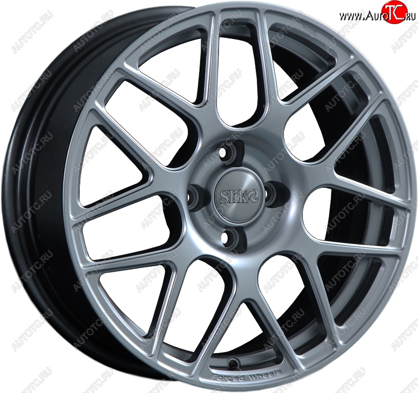 25 999 р. Кованый диск Slik premium R17x7.5 Серебристый темный (S25) 7.5x17   (Цвет: S25)  с доставкой в г. Керчь