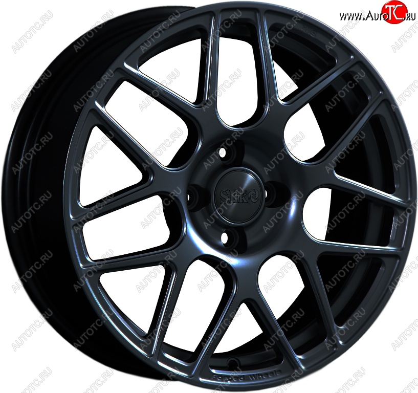 25 999 р. Кованый диск Slik premium R17x7.5 Черный глянцевый (BK) 7.5x17   (Цвет: BK)  с доставкой в г. Керчь