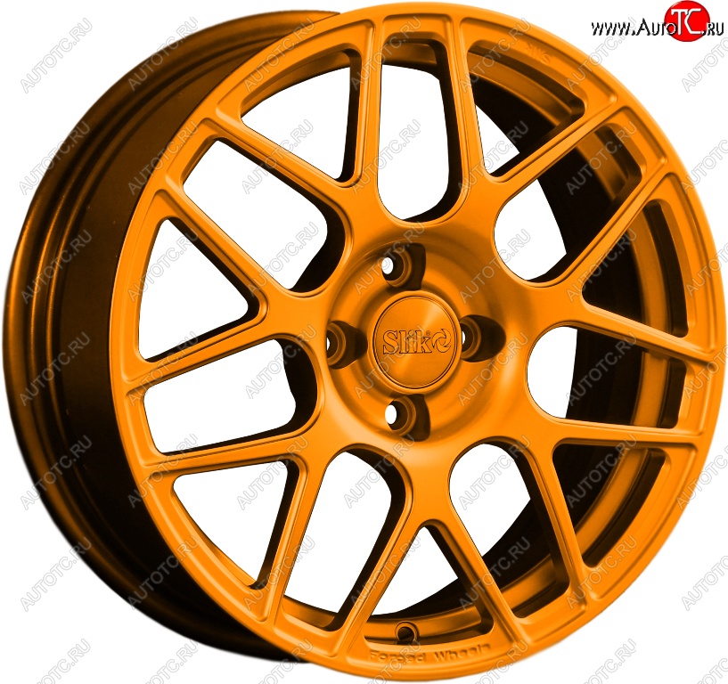 25 999 р. Кованый диск Slik premium R17x7.5 Candy Медно-оранжевый матовый 7.5x17   (Цвет: Candy Медно-оранжевый матовый 7.5x17)  с доставкой в г. Керчь