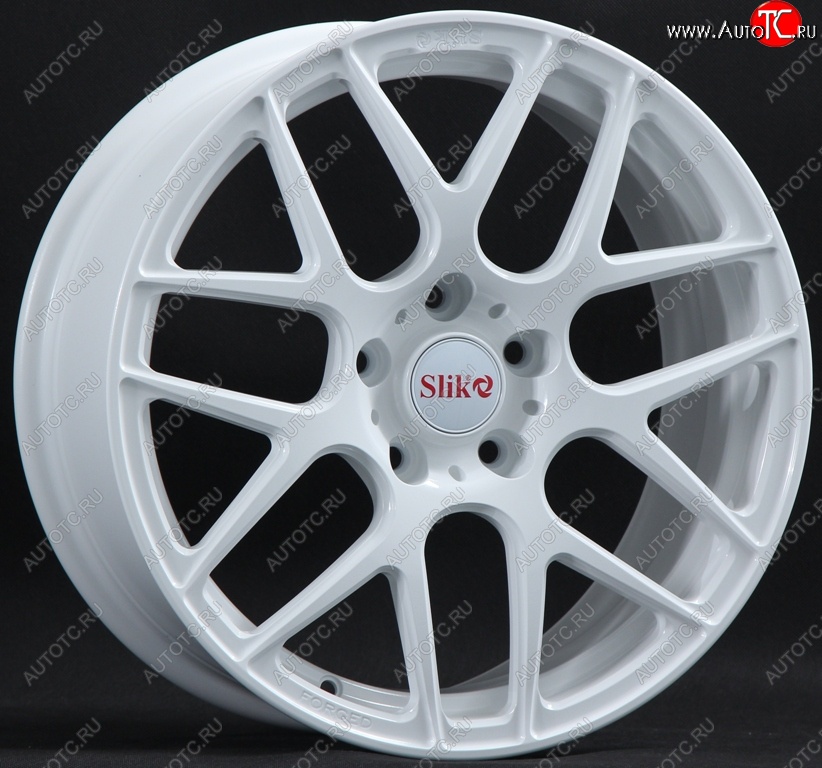 25 999 р. Кованый диск Slik premium R17x7.5 Белый (W) 7.5x17   (Цвет: W)  с доставкой в г. Керчь