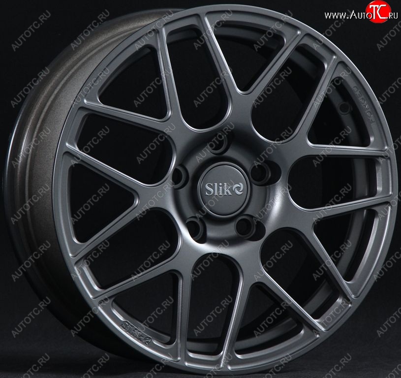 25 999 р. Кованый диск Slik premium R17x7.5 Графит глянцевый (GM) 7.5x17   (Цвет: GM)  с доставкой в г. Керчь