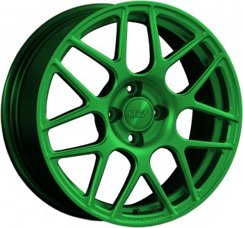Кованый диск Slik premium R17x7.5 Зеленый (GREEN) 7.5x17  (Цвет: GREEN)