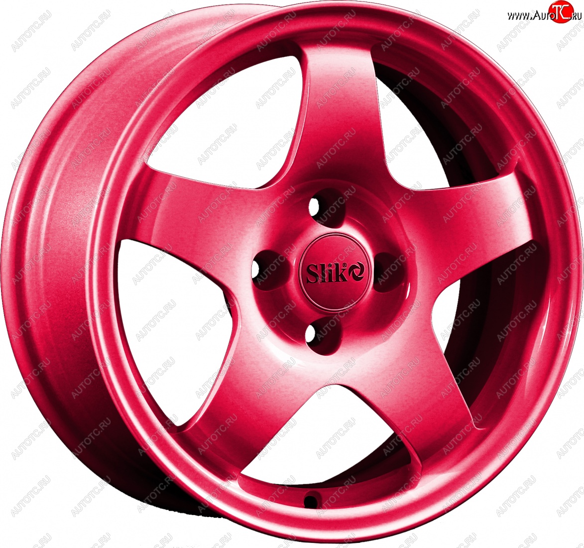15 249 р. Кованый диск Slik Sport 6.5x15 (Candy рубиновый)   (Цвет: Candy рубиновый)  с доставкой в г. Керчь