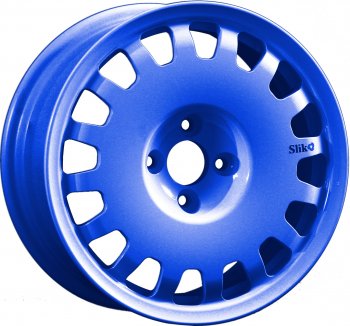 Кованый диск Slik Sport 6.5x15 (Синий) 6.5x15/4-5x98-120 D54.1-72.6  (Цвет: Синий)