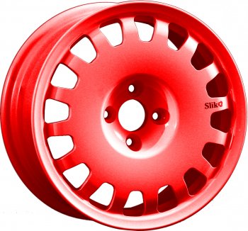 Кованый диск Slik Sport 6.5x15 (RAL 3026 ярко-алый) 6.5x15/4-5x98-120 D54.1-72.6  (Цвет: RAL 3026 ярко-алый)