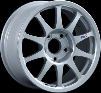 Кованый диск Slik Sport 7x15 (Серебристый светлый) Ford Escape 1 дорестайлинг (2000-2004) 5x114.3xDIA67.1xET40.0