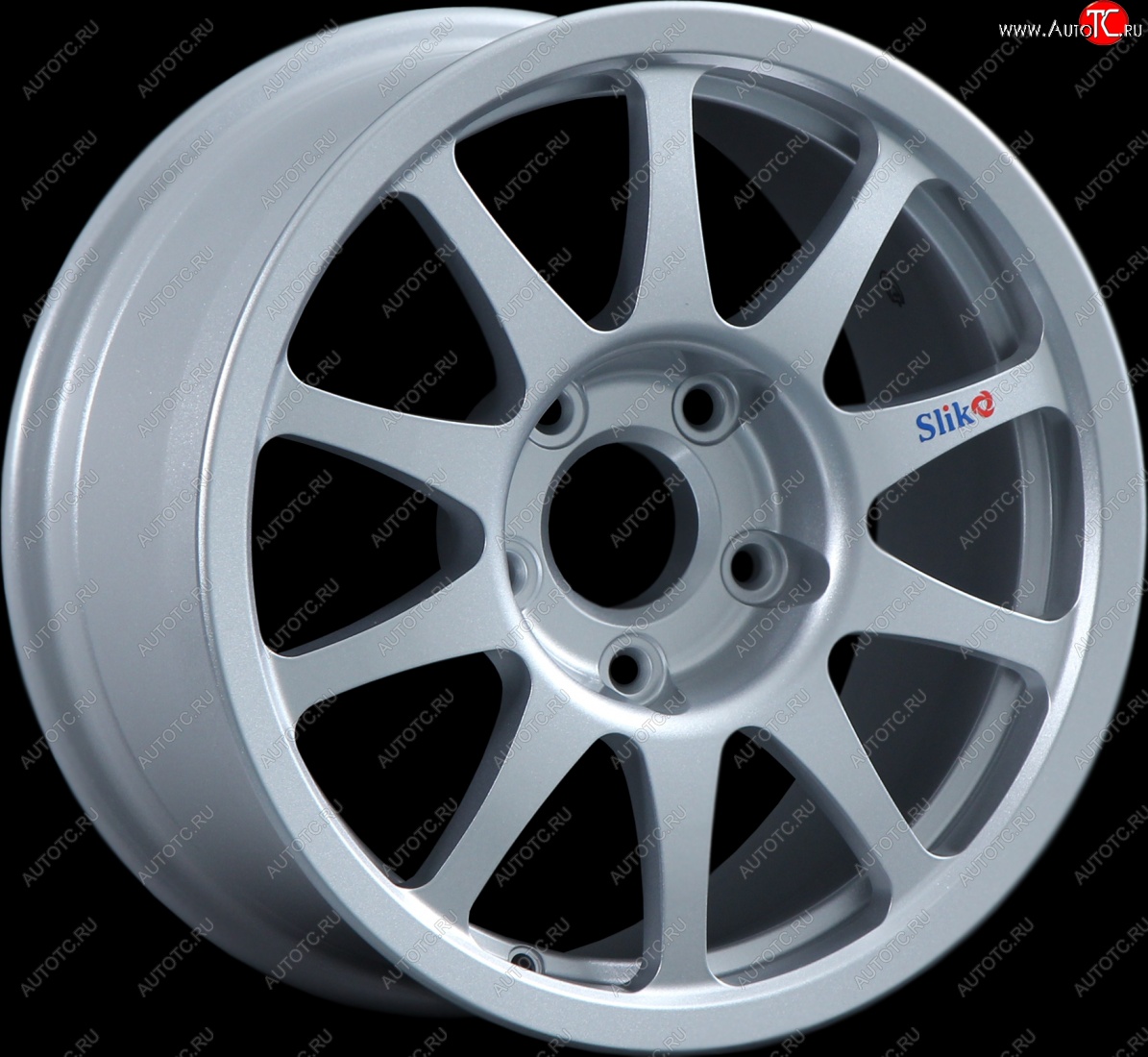 23 399 р. Кованый диск Slik Sport 7x15 (Серебристый светлый)   (Цвет: Серебристый светлый)  с доставкой в г. Керчь