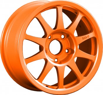 Кованый диск Slik Sport 7x15 (Ярко-оранжевый)  (Цвет: Ярко-оранжевый)