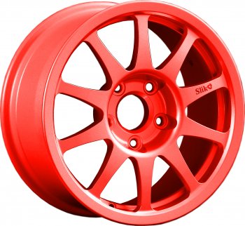 Кованый диск Slik Sport 7x15 (RAL 3026 ярко-алый)  (Цвет: RAL 3026 ярко-алый)