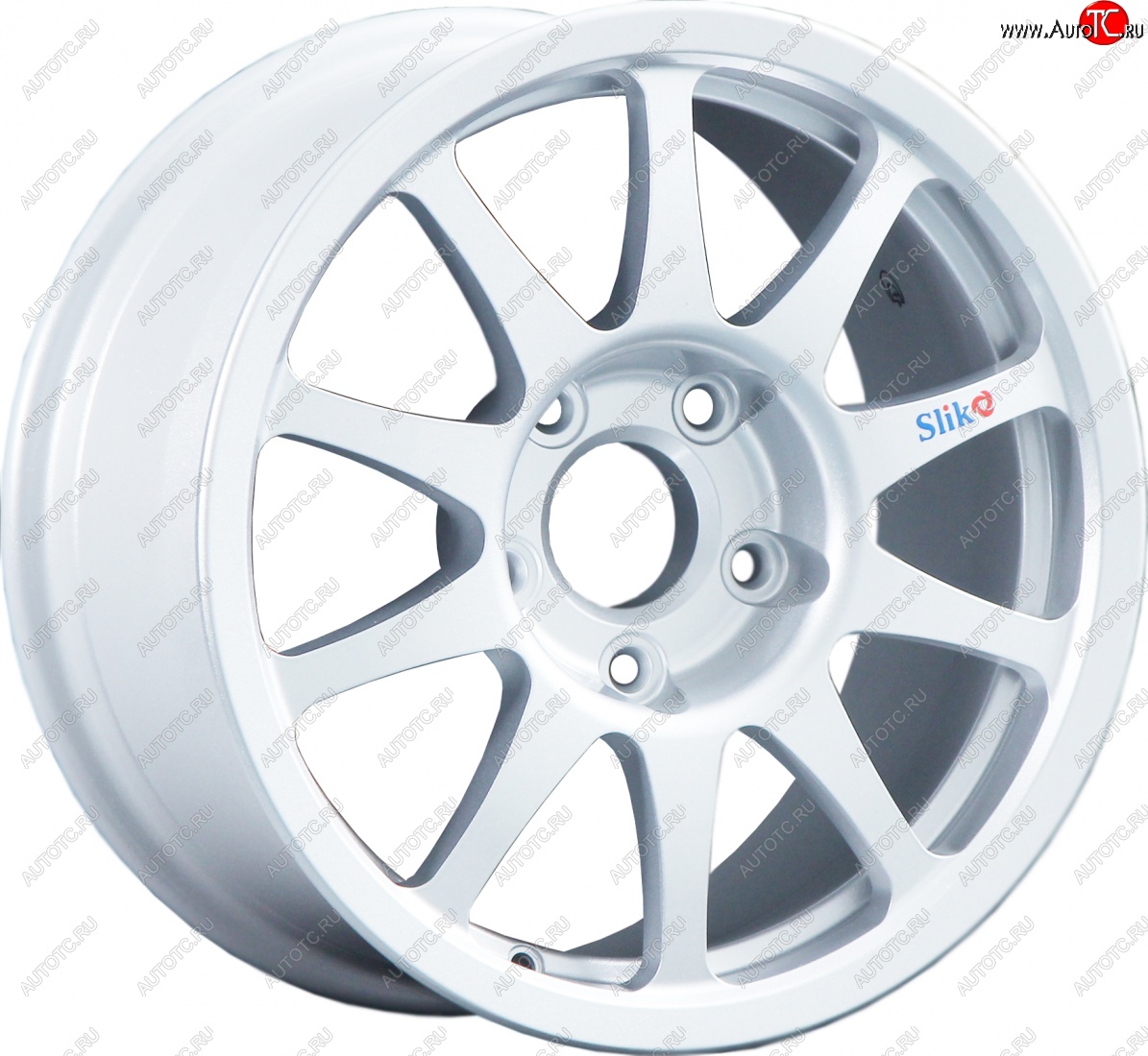 23 399 р. Кованый диск Slik Sport 7x15 (Белый)   (Цвет: Белый)  с доставкой в г. Керчь