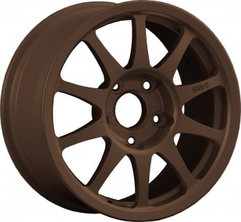 Кованый диск Slik Sport 7x15 (Металлик бронза)  (Цвет: Металлик бронза)